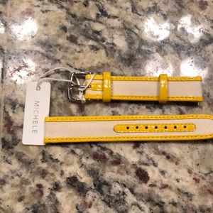Michele watch band-new with tags